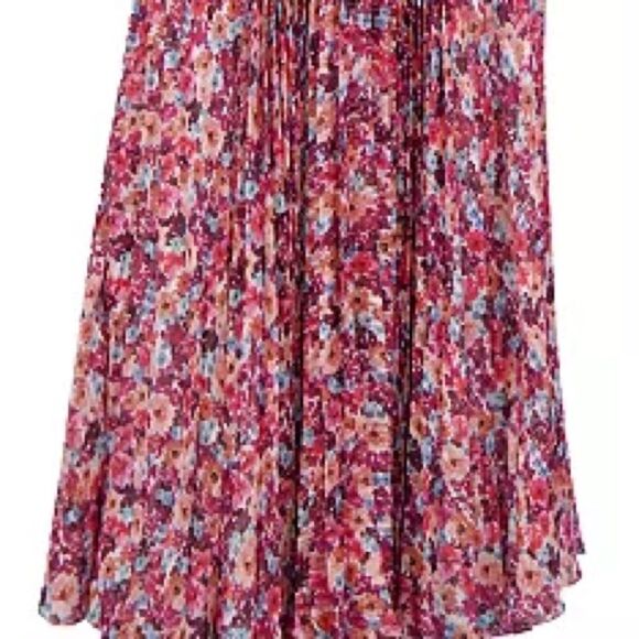 Laundry By Shelli Segal Women’s Floral Pleated Maxi Dress in the Size 12 - Picture 11 of 12